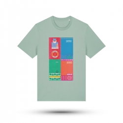 Mitropa - T-Shirt mint - Was gibts heute